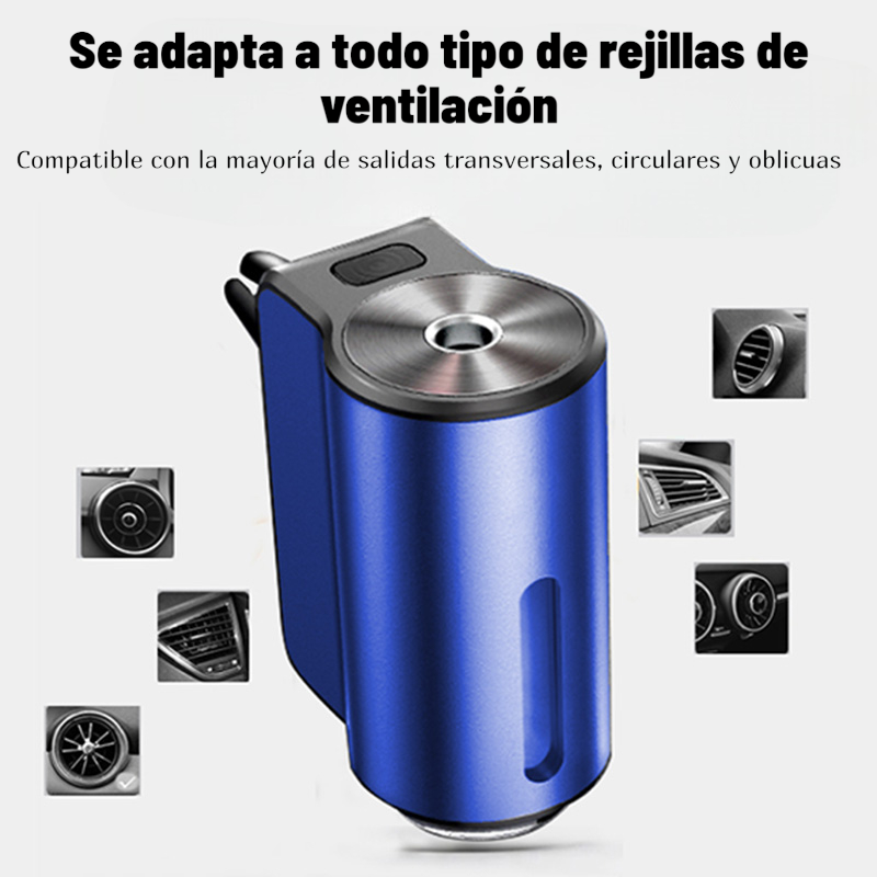 Difusor inteligente de aceites esenciales para coche sin agua