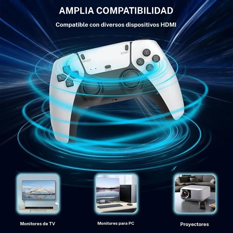 M15 Plus Wireless Retro Gaming Console, 4K Output Controller, Home Game Console with 20,000+ Games, E-Sports Controller