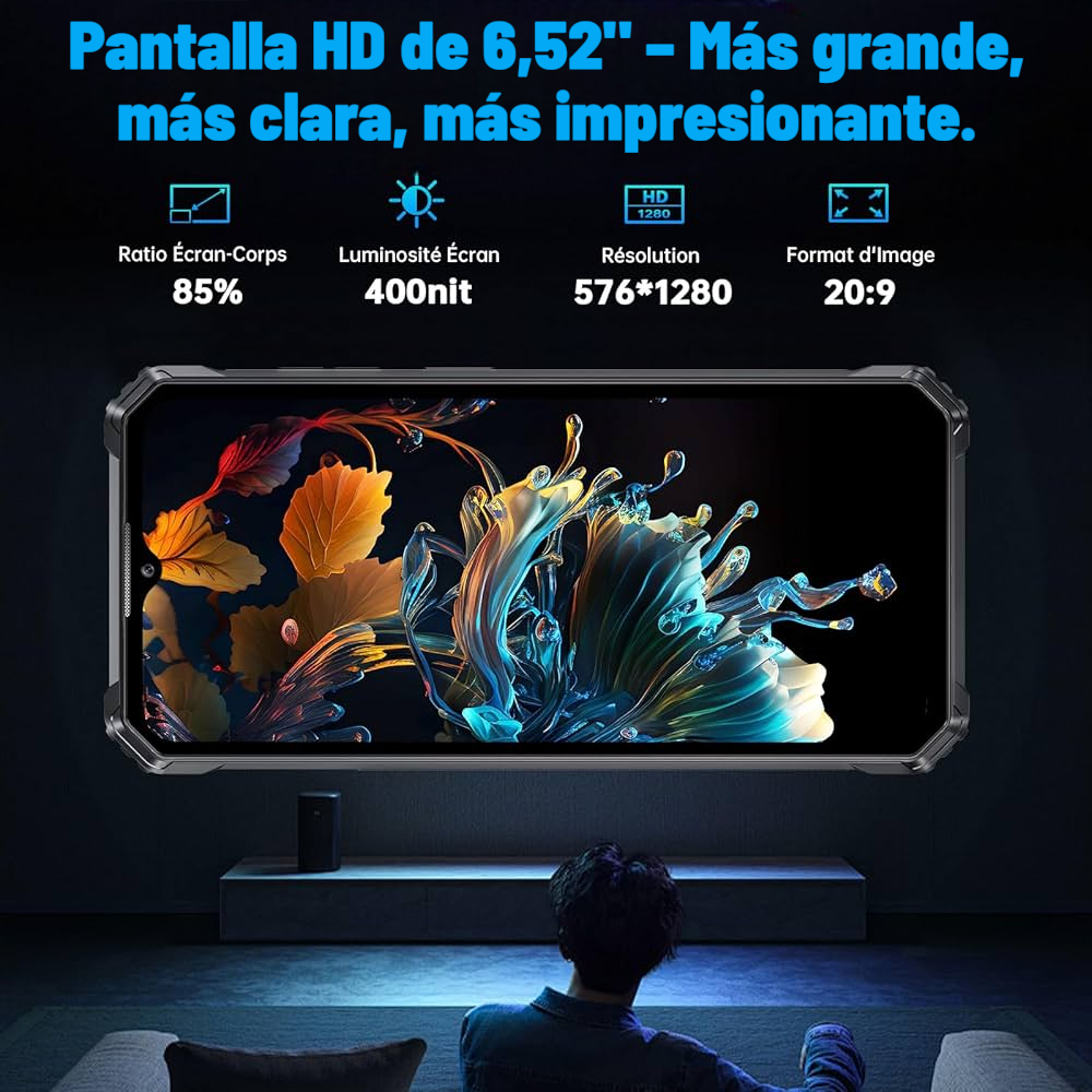 🛡️ Oukitel WP28S – El Teléfono Todoterreno Que No Te Deja Caer