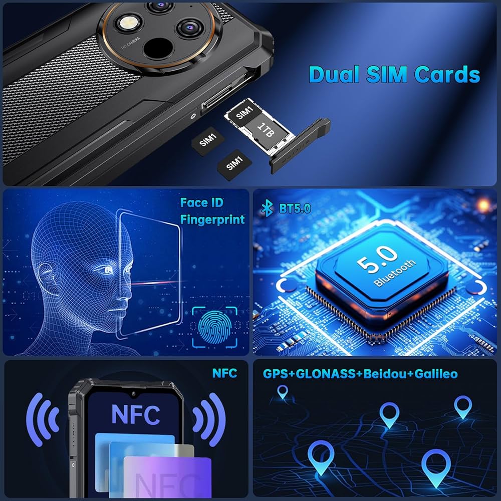 🛡️ Oukitel WP28S – El Teléfono Todoterreno Que No Te Deja Caer