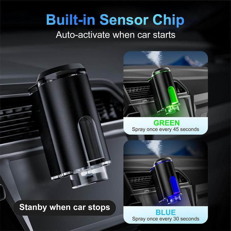 Difusor inteligente de aromaterapia para coche – con 6 fragancias exclusivas incluidas